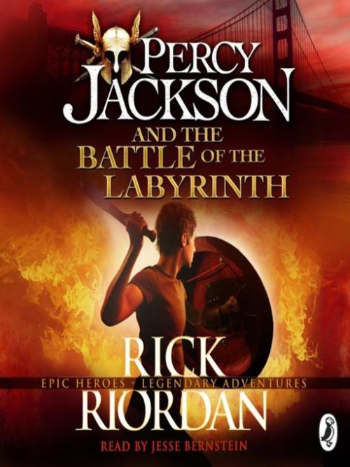 Percy Jackson Book 4: Percy Jackson and the Battle of the Labyrinth Cover