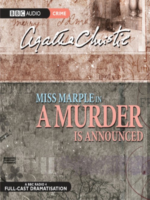 A Murder Is Announced Cover