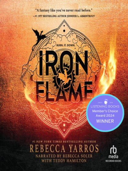 Book cover for Iron Flame by Rebecca Yarros